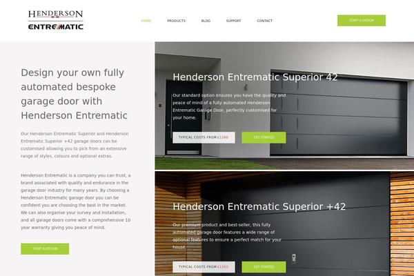 hendersondoors.com site used Henderson