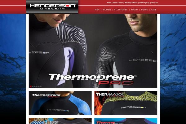 Henderson theme site design template sample