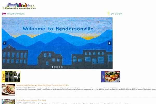 hendersonville.com site used Mainstreet