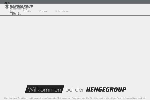 hengegroup.com site used Hengegroup