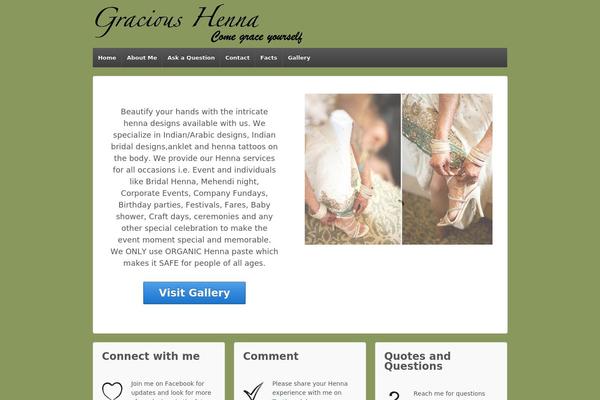 Responsive theme site design template sample