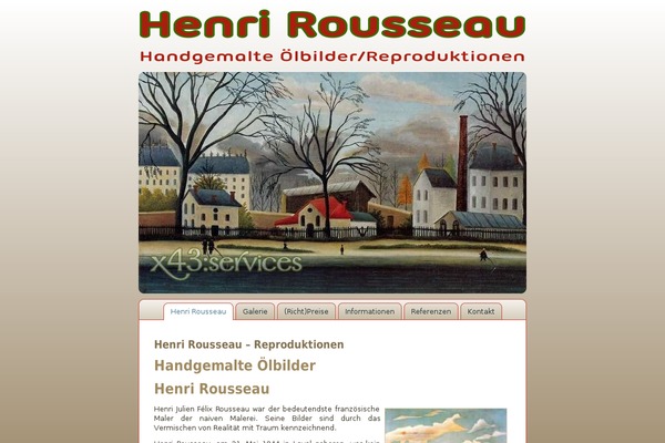 henri-rousseau.pw site used Theme_rousseau