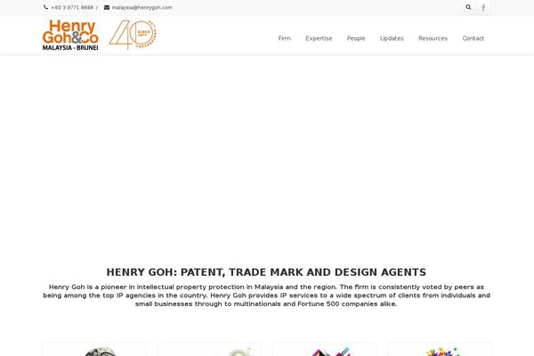 Envision theme site design template sample