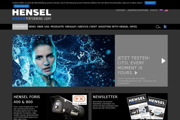 hensel.eu site used Hensel