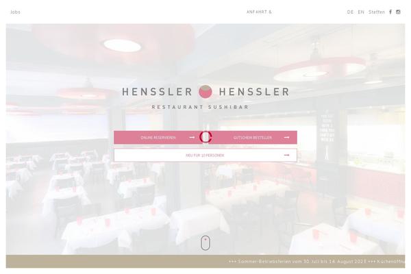 hensslerhenssler.de site used Henssler-henssler