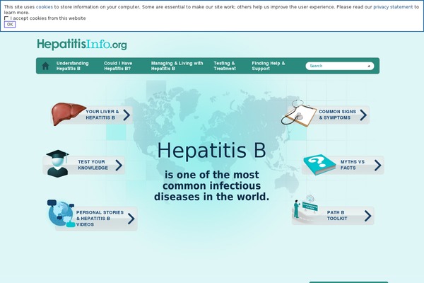 hepatitisinfo.org site used Hepatitisinfo