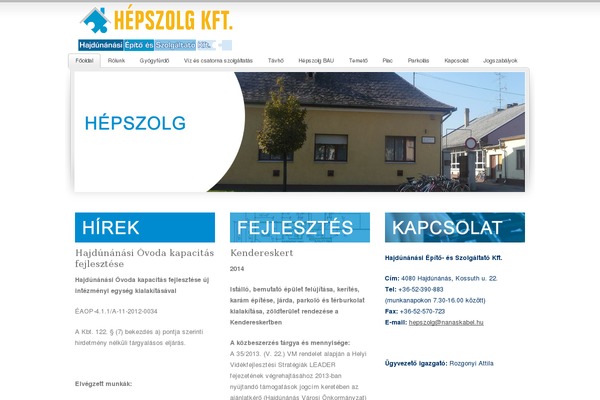 hepszolg.hu site used Cubit_hepszolg