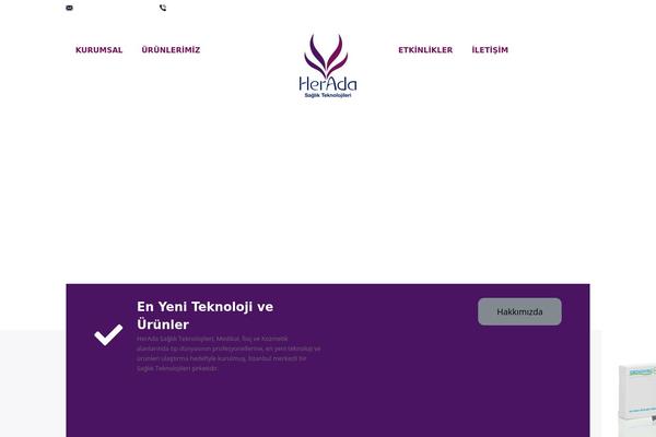 Indutri theme site design template sample