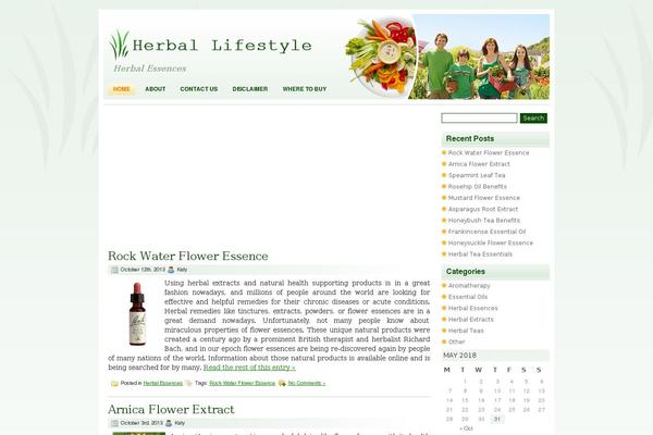 Healthylifestyle theme site design template sample