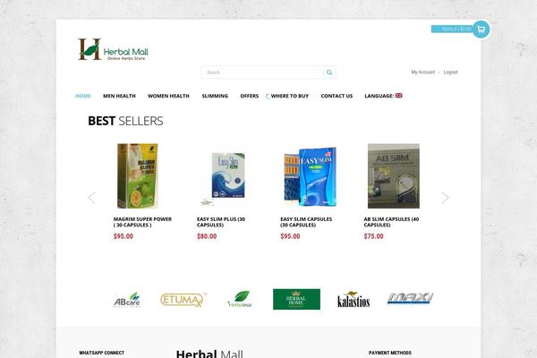 herbal-mall.com site used Storebox2
