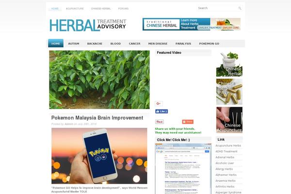 herbal-treatment-advisory.com site used Newssense