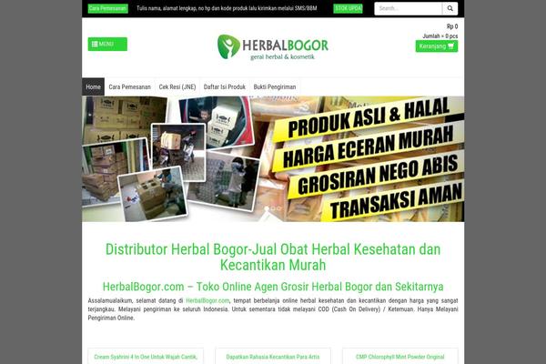 herbalbogor.com site used Gasibu