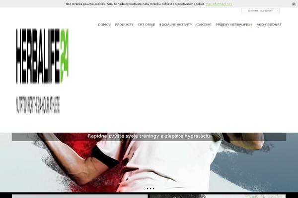 Herbalife24 theme site design template sample