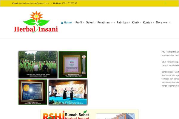 herbalinsani.com site used Wiz