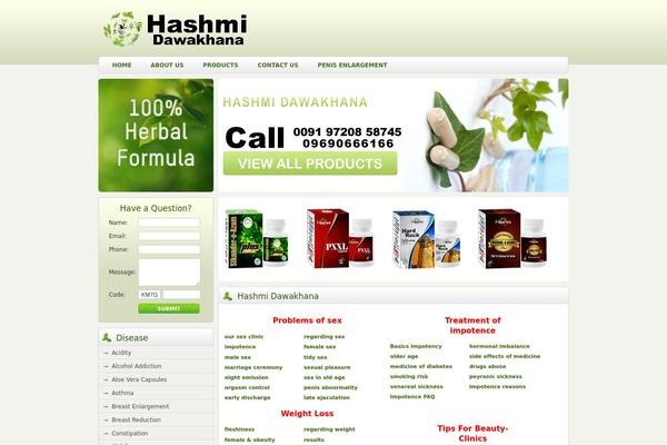 herbaltreatmentindia.com site used New-hashmi