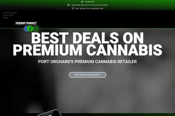 Site using Easy-marijuana-age-verify plugin