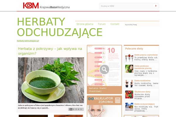 herbaty-odchudzajace.pl site used Kbm
