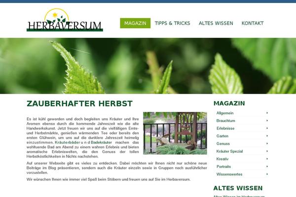 herbaversum.de site used Virtue_premium-child