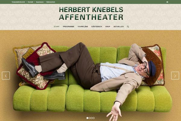 herbertknebelsaffentheater.de site used Knebel