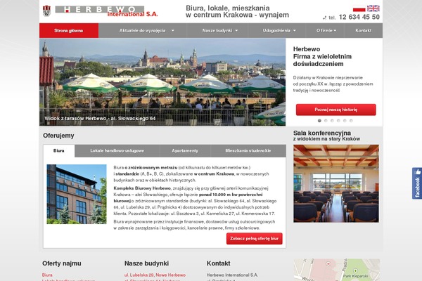 herbewo.krakow.pl site used Herbewo