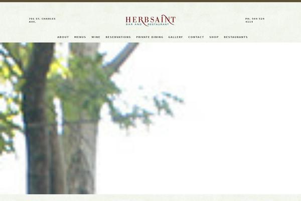 herbsaint.com site used Calc