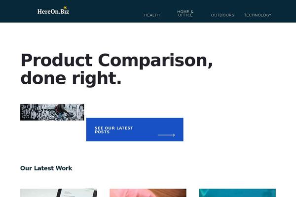 Breakthrough-pro theme site design template sample