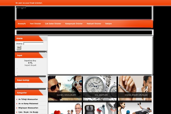 Khaaos theme site design template sample