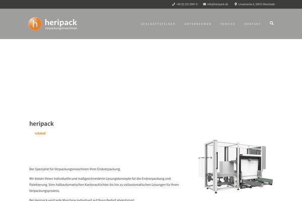 Blake theme site design template sample