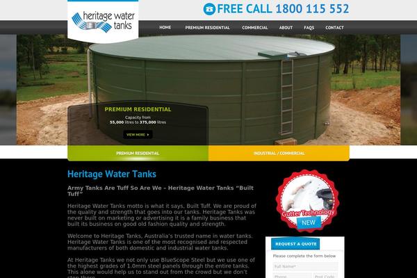 heritagetanks.com.au site used Heritagetanks