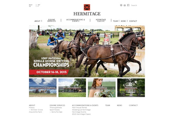 hermitagefarm.com site used Hermitage