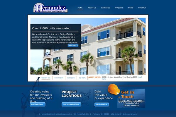 hernandezcorporation.com site used Hernandez