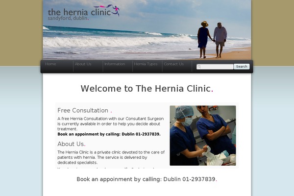 hernia.ie site used Hernia.ie