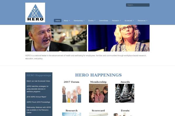 hero-health.org site used Hero-custom