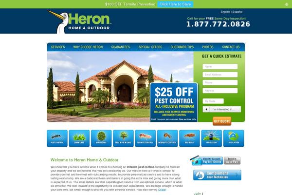 heronpest.com site used Heron