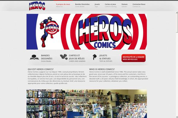 heroscomics.ca site used Spark-v2.0