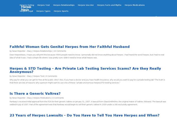 Divi theme site design template sample