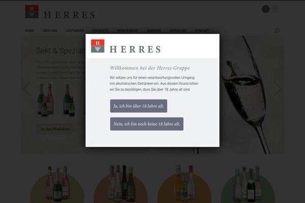 herres-sekt.com site used Herres-sekt