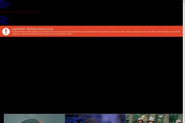 Avada theme site design template sample