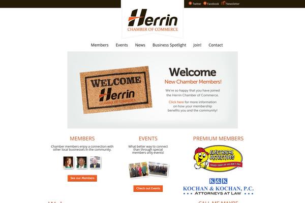 herrinchamber.com site used Hcm