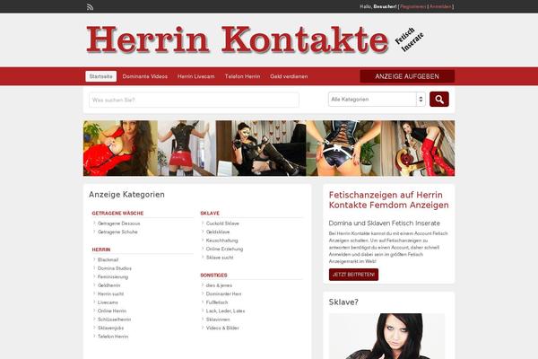 herrinkontakte.net site used Classipress Child Theme