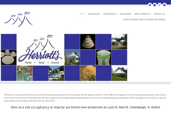 herriotts.com site used Circumference Lite