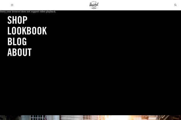 herschel.com site used Herschel-2015