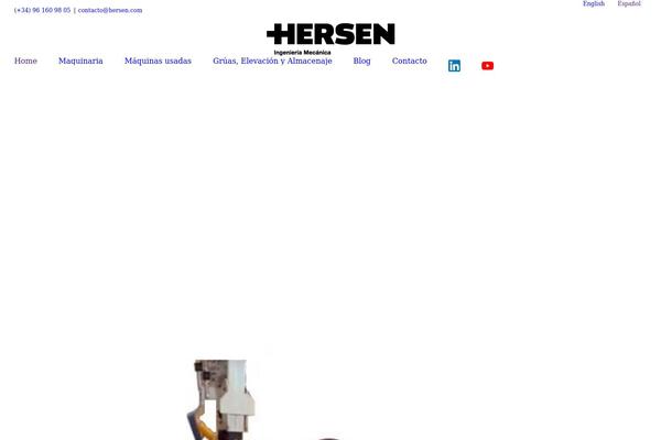 hersen.com site used Avada Child Theme