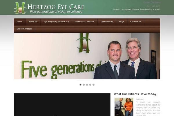 hertzogeyecare.com site used Theme46727