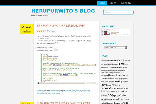 Site using SyntaxHighlighter Evolved plugin