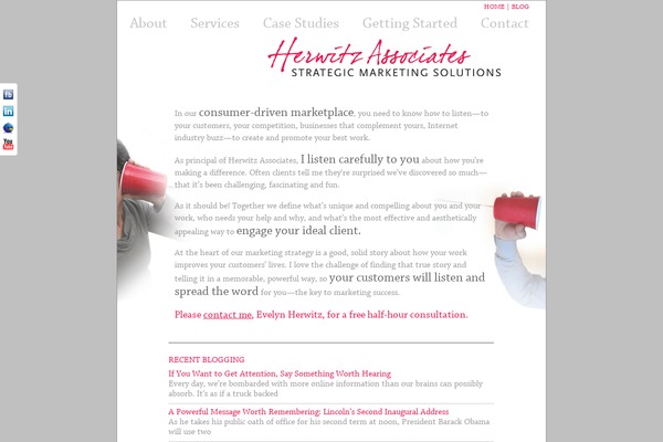 herwitzassociates.com site used Marketing-consultant