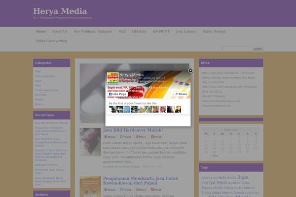 heryamedia.com site used Pinsimo