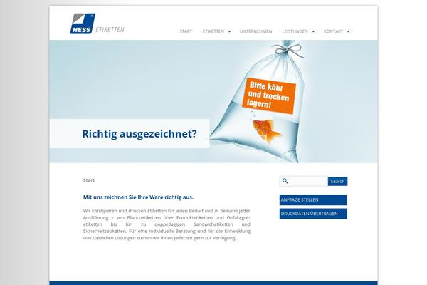 hessetiketten WordPress theme, websites list used hessetiketten theme hessetiketten theme websites examples