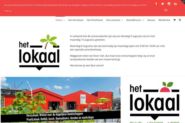 Avada theme site design template sample
