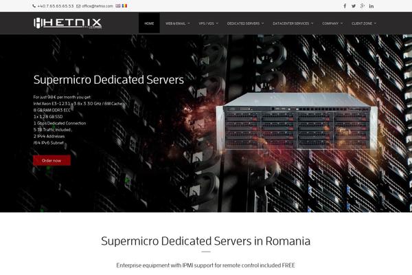 hetnix.com site used Gt3-wp-dott